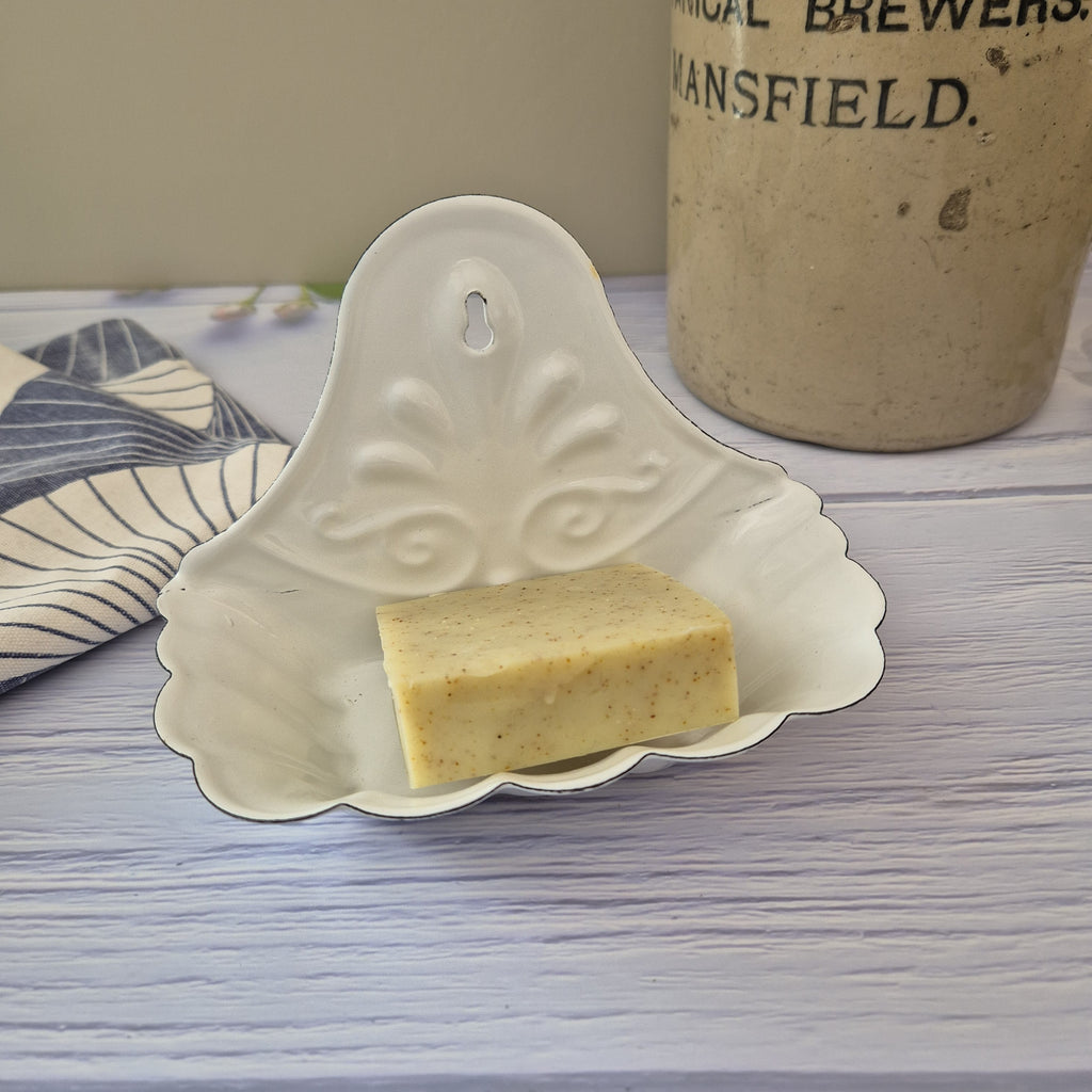 Wall Mounted Enamel Soap Dish