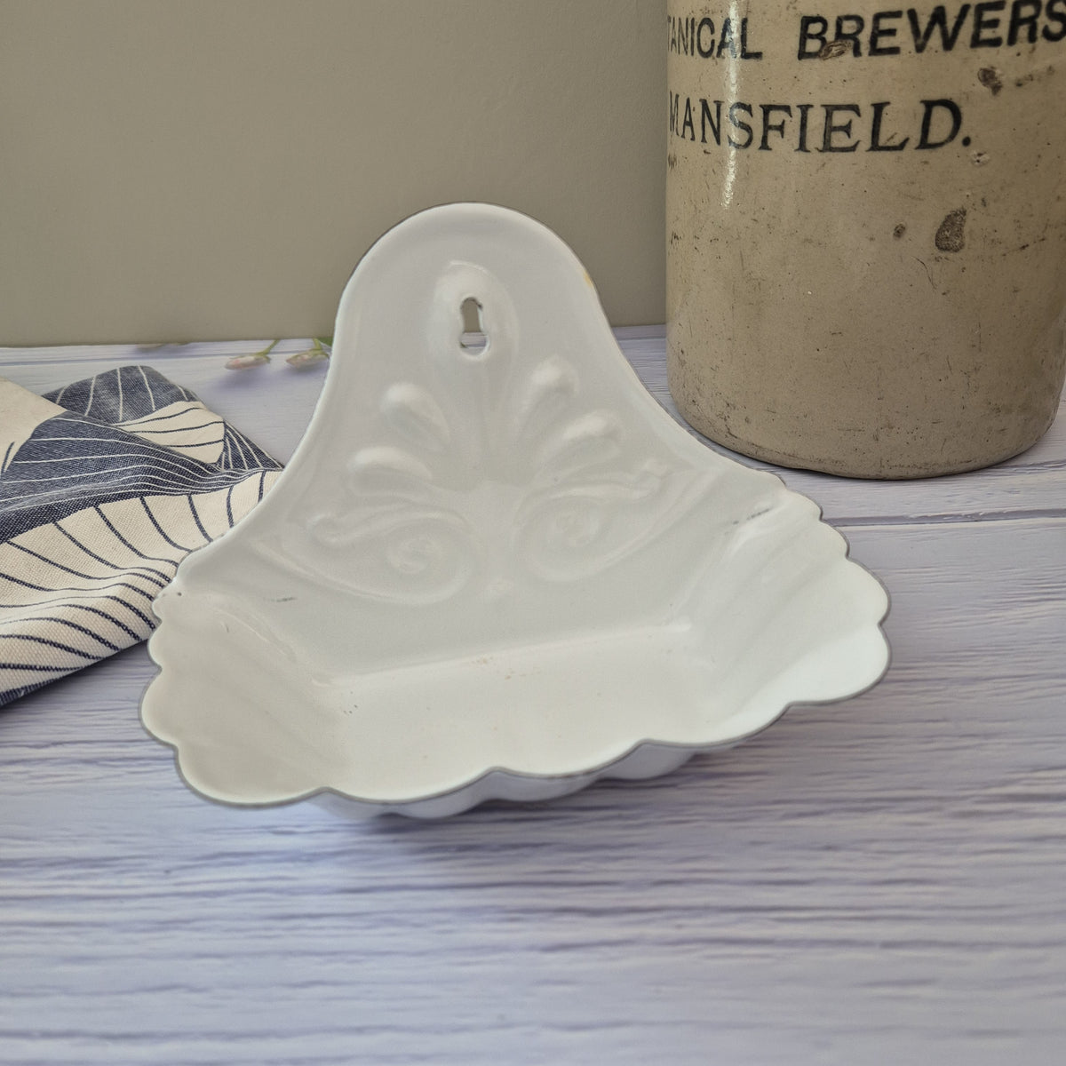 Wall Mounted Enamel Soap Dish