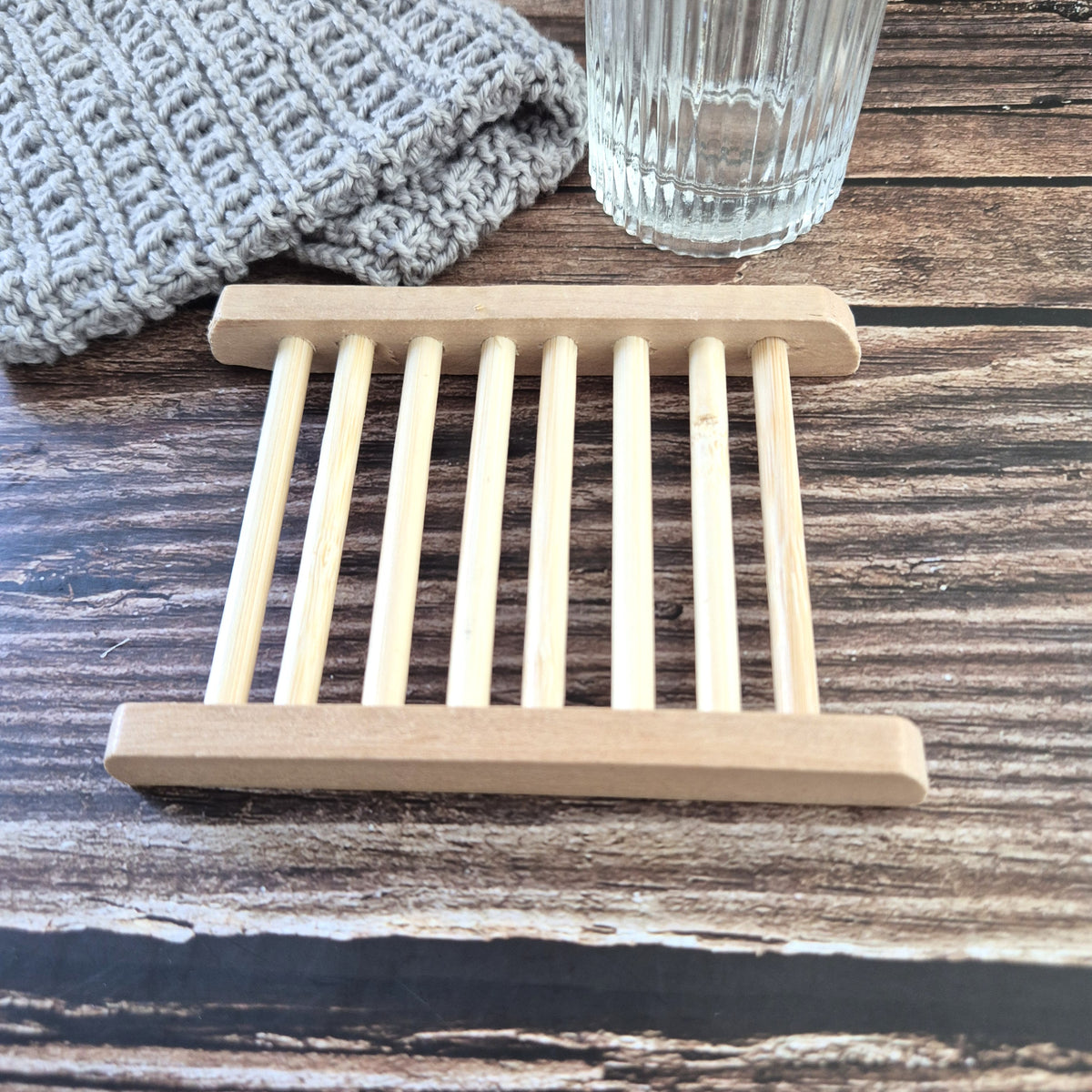 Hemu Wood Soap Dish